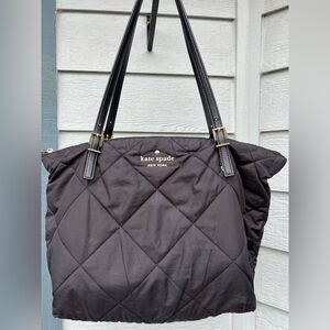 Kate Spade Quilted Black Tote